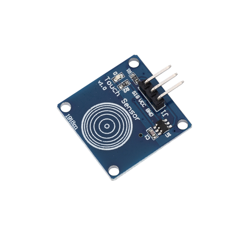 Capacitive Touch Switch Sensor Button Jog Switch Module With Blue LED Backlight 