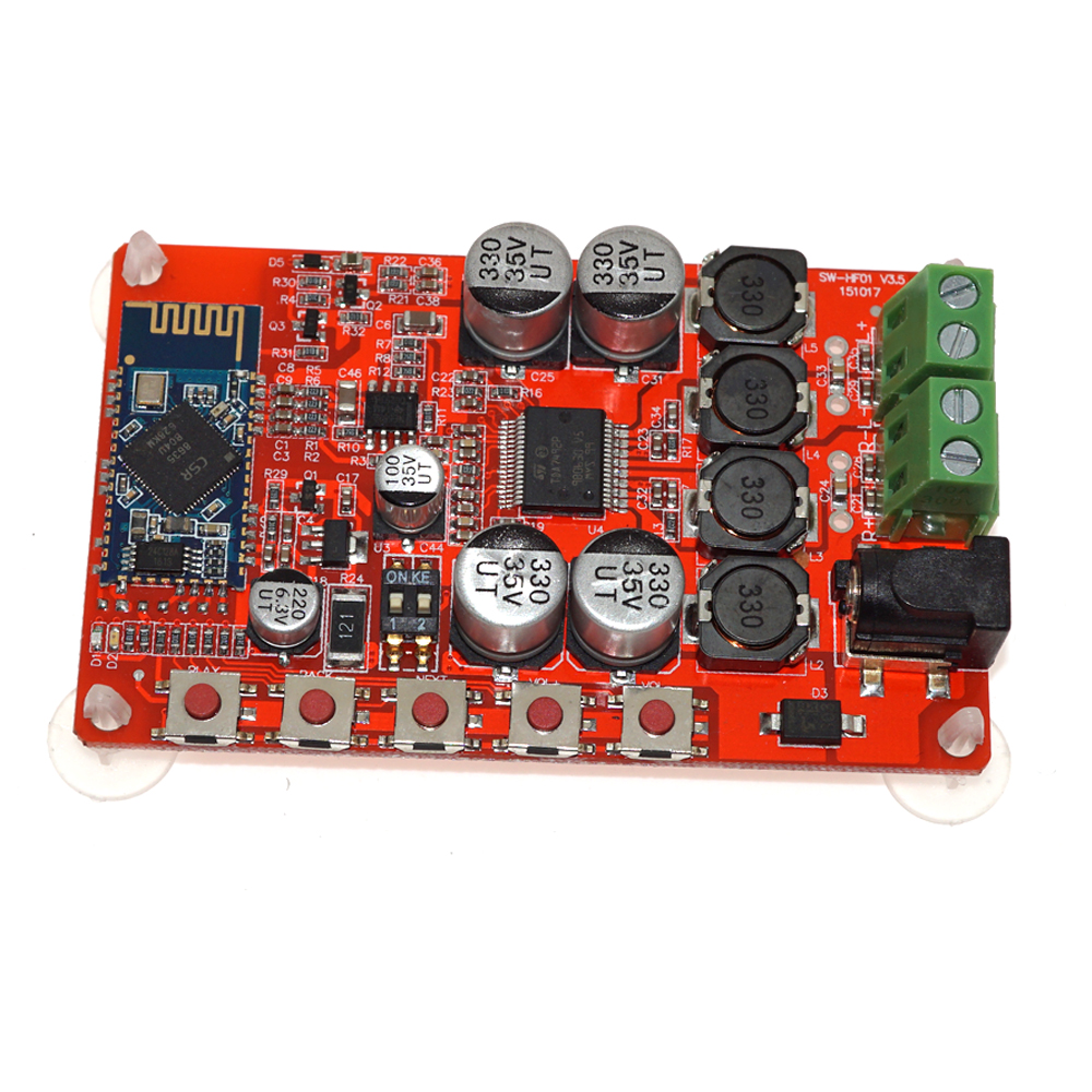 TDA7492P 25W X2 50WX2 Bluetooth 4.0/2.1 Audio Receiver Digital Amplifier Board N 