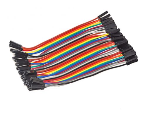 10cm female to female jumper wires