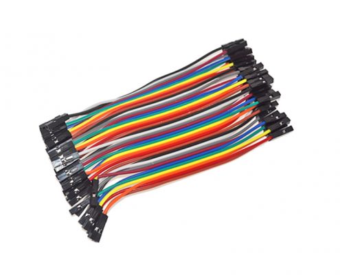 10cm female to female jumper wires