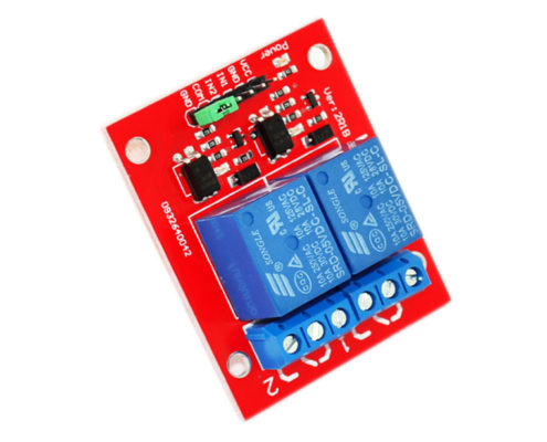 2 channel relay module red