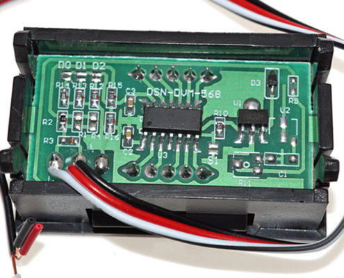 3 wire dc 0-100v led digital display