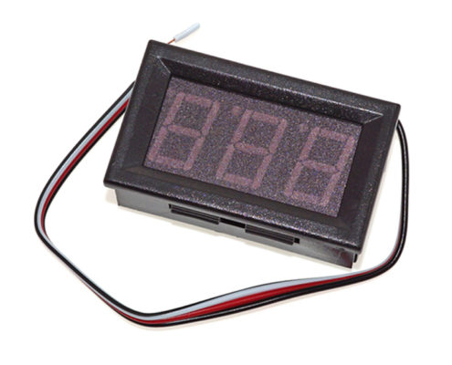 3 wire dc 0-100v led digital display