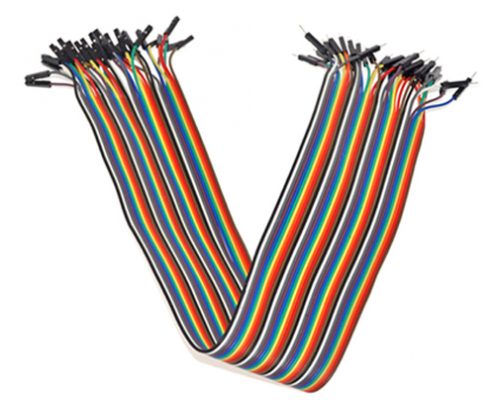 40cm male to female jumper wires