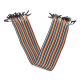40cm male to female jumper wires