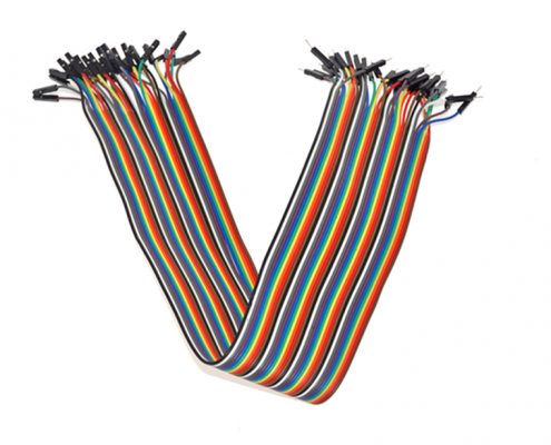 40cm male to female jumper wires