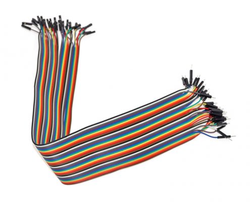 40cm male to female jumper wires
