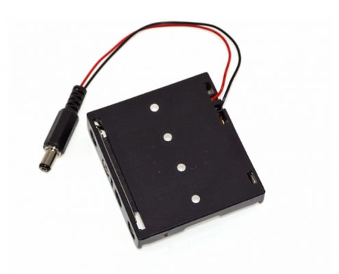 4aa batteries storage box holder