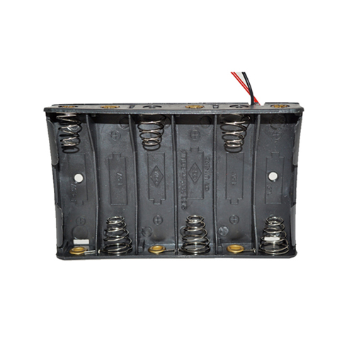 6 aa battery storge holder