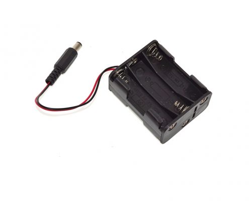 6aa batteries storage box