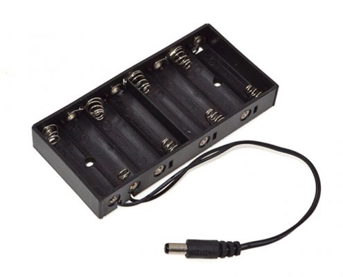8 aa battery box holder