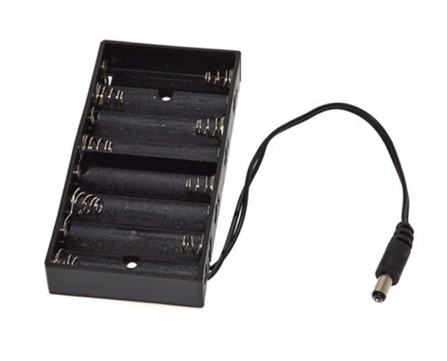 8 aa battery box holder