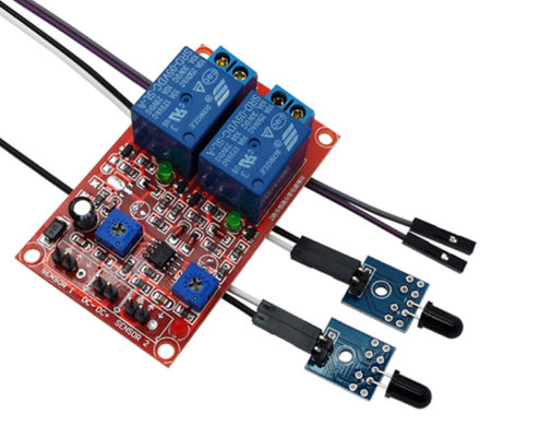 2 channel flame sensor module