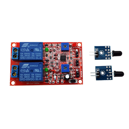 2 channel flame sensor module