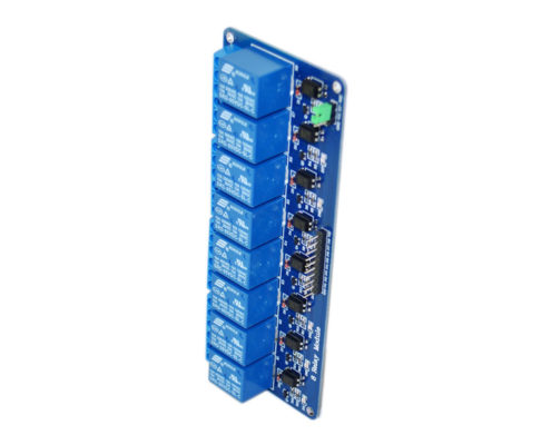 8 channel relay module blue