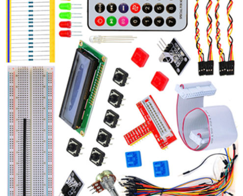 gpio lcd rgb led ir remote starter kit