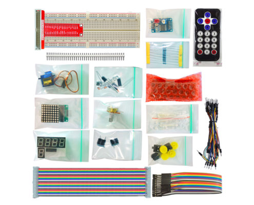 servo lcd breaboard jumper wire starter kit