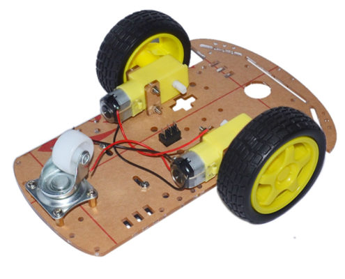 smart robot car chassis encoder