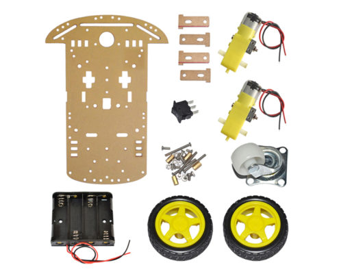 smart robot car chassis encoder