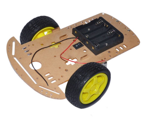 smart robot car chassis encoder