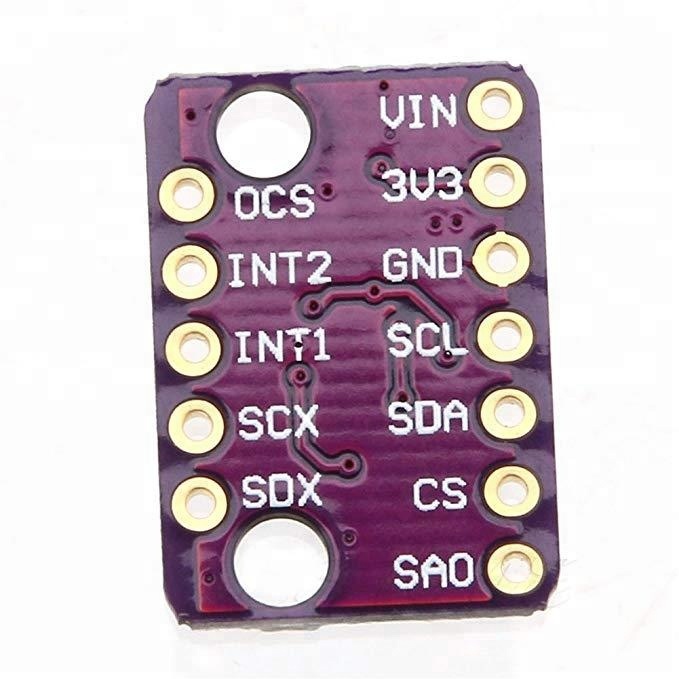 AgoHike HW-663 LSM6DS3 Accelerometer Temperature Sensor Module SPI IIC Interface
