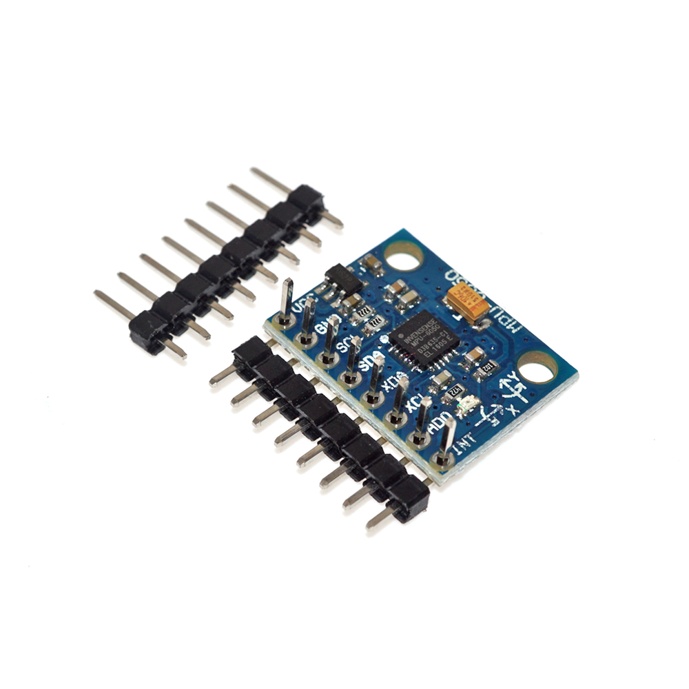 3V-5v 2.54mm Pitch Chip Built-in 16 bit AD Converter GY-521 6 DOF MPU-6050 Module 3 Axis Accelerometer Gyroscope Module for Arduino