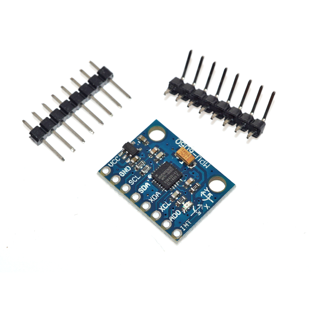 3V-5v 2.54mm Pitch Chip Built-in 16 bit AD Converter GY-521 6 DOF MPU-6050 Module 3 Axis Accelerometer Gyroscope Module for Arduino
