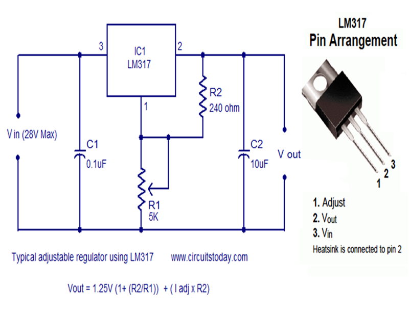 Lm2940t характеристики схема включения