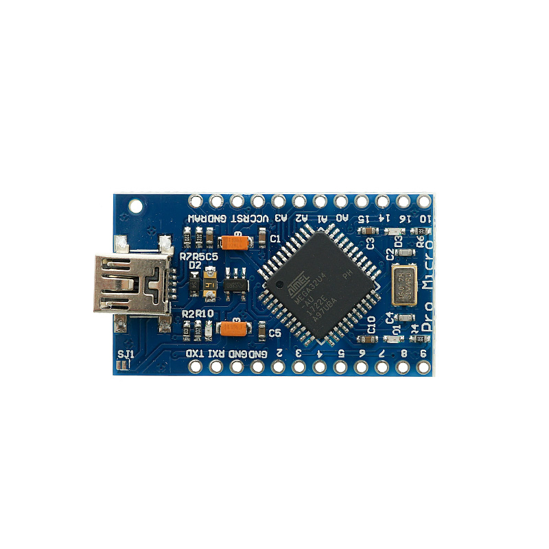 5PCS Leonardo Pro Micro 5V 16MHz Module Micro USB ATMega32U4 Board For Arduino