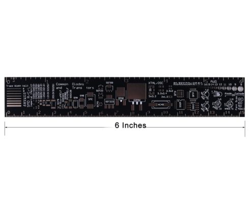 15cm 6" Multifunctional PCB Ruler