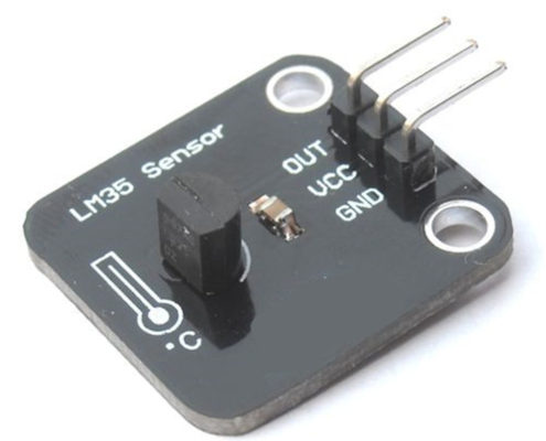 Black LM35 Linear Module Digital LM35 Temperature Module