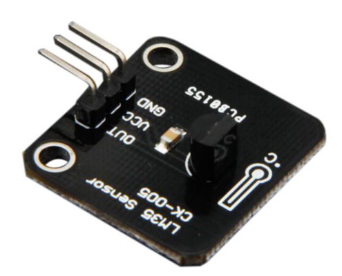 Black LM35 Linear Module Digital LM35 Temperature Module