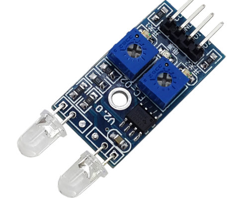 4Pin 2Channel Diode Light Brightness Detection Photosensitive Sensor