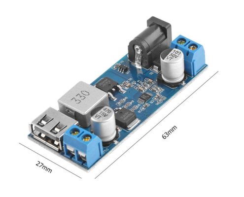 24V 12V To 5V 5A Power Supply Buck Converter Step Down Converter Charging Module