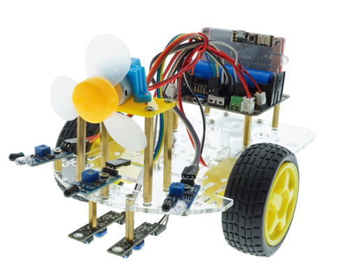 Fire Fighting Smart Robot Car Kit