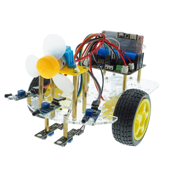 Fire Fighting Smart Robot Car Kit