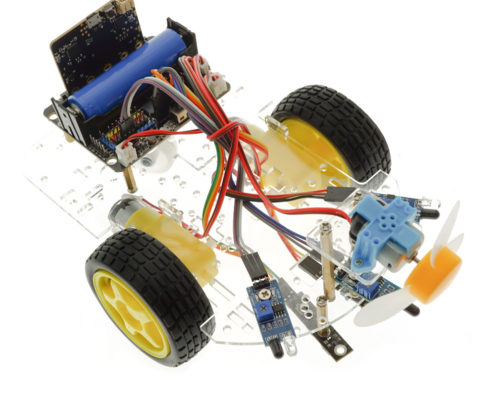 Fire Fighting Smart Robot Car Kit