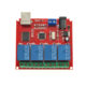 12V 4 Channel USB Relay Module