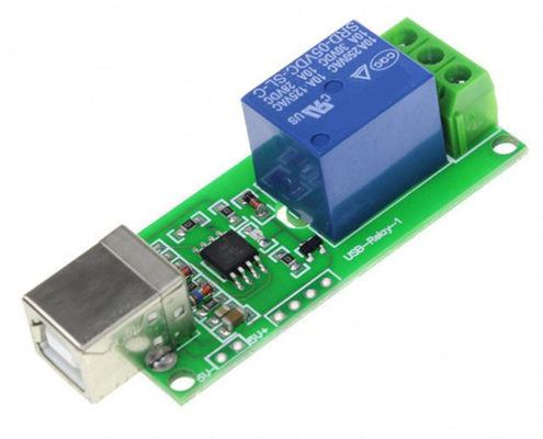 5V USB Relay Module 1 Channel Programmable Computer Control