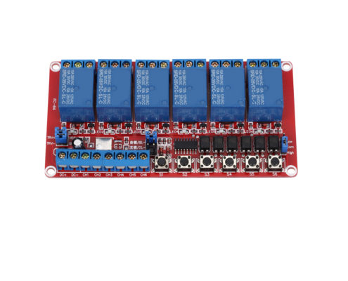 6 way Self-Lock Interlock relay 6-channel relay module