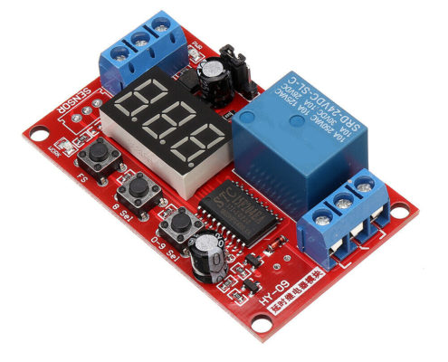 Digital Display Delay Relay Module