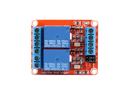 2 Channel Relay Module Supportthe high and low level trigger