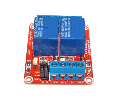 2 Channel Relay Module Supportthe high and low level trigger