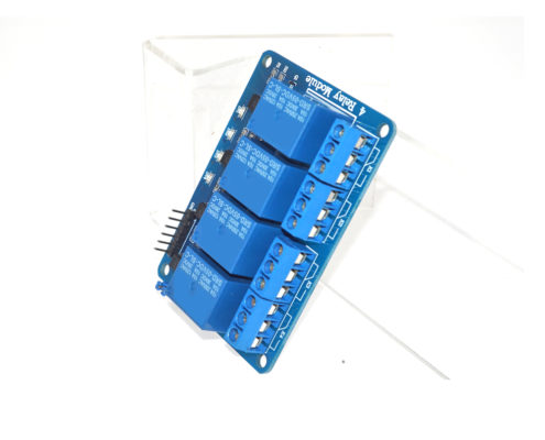 4 Channel Relay Module with Optocoupler Low Lever Trigger