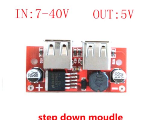 5V Step Down LM2596 Dual USB DC To DC Step Down Buck Converter LM2596 Module