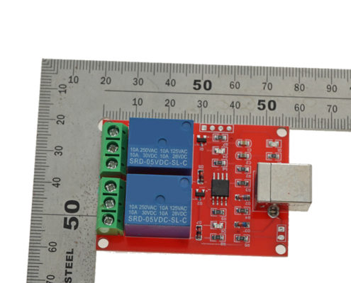 DC 5V 2 Channel USB Relay Module