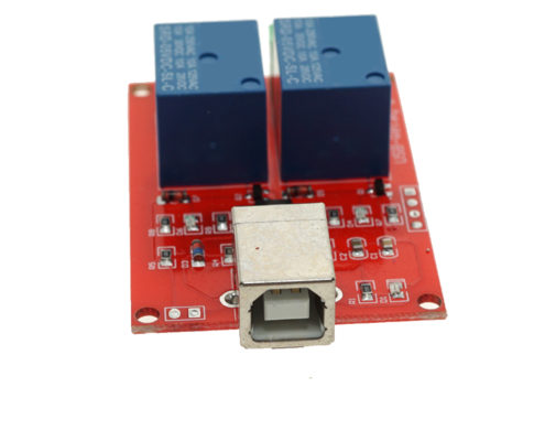 DC 5V 2 Channel USB Relay Module