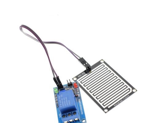 Rain water sensor Detection module+DC 5V 12V Relay Control Module for ardRKBB 