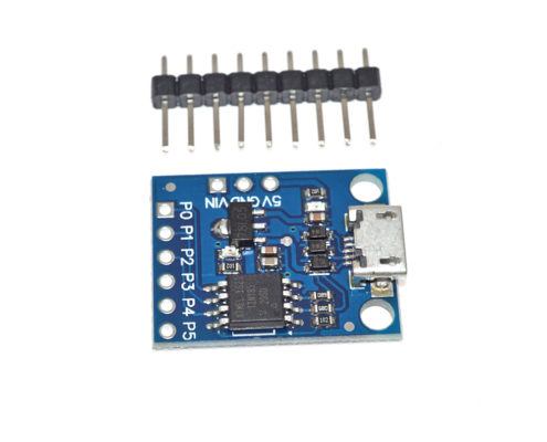 Attiny85 Microcontroller Micro USB Development Board