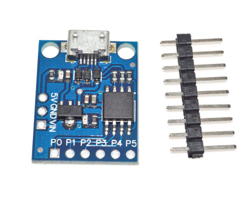 Attiny85 Microcontroller Micro USB Development Board